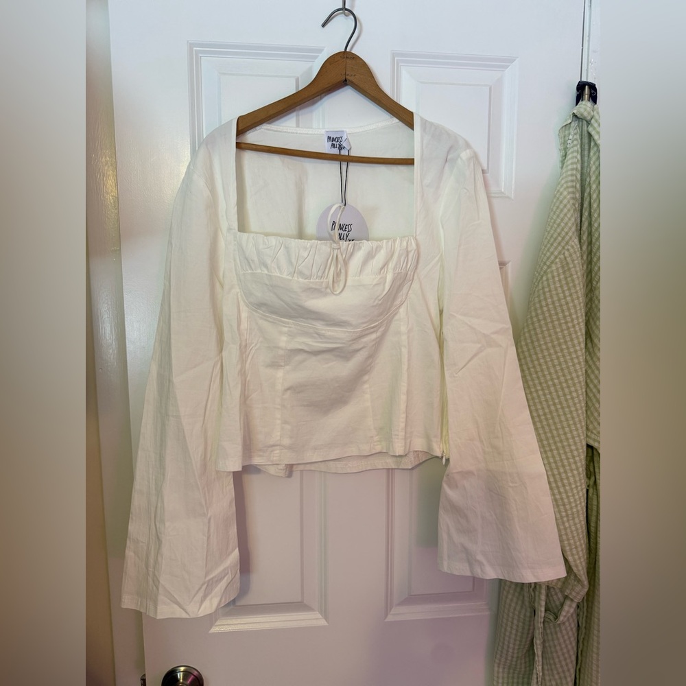 NWT Princess Polly Square Neck Blouse